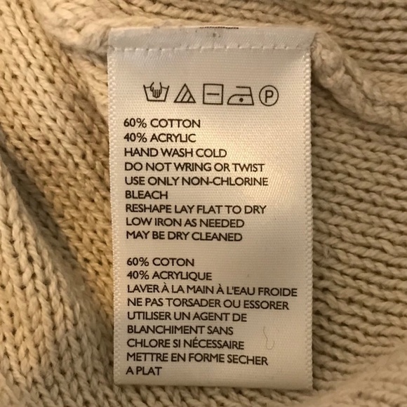 Silence + noise cream open weave sweater Small - Picture 9 of 11